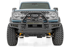 LED Light Kit | Fog Mount | Triple 2" Black Pair | White DRL | Ford Bronco (21-24)