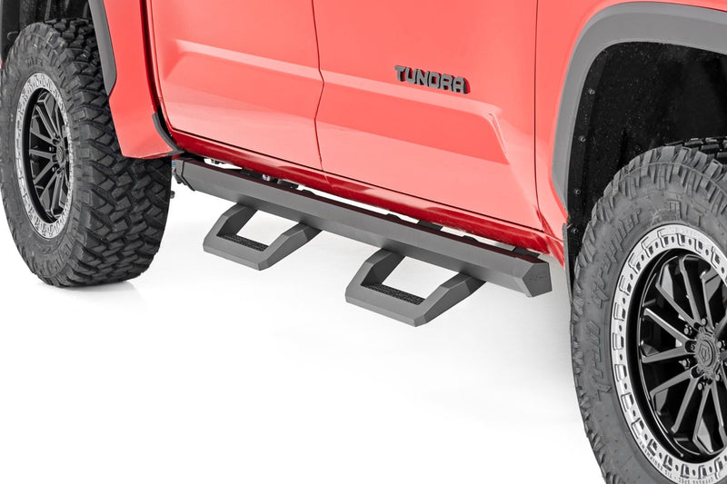 SR2 Adjustable Aluminum Steps | Crew Cab | Toyota Tundra 2WD/4WD (2022-2024)