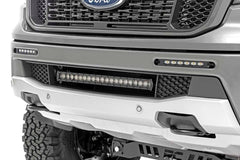 LED Light Kit | Bumper Mount | 6" Black Slimline Pair | Ford Ranger (19-23)