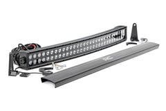 30 Inch Black Series LED Light Bar | Curved | Dual Row