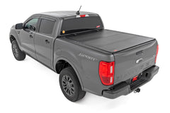 Hard Tri-Fold Flip Up Bed Cover | 5' Bed | Ford Ranger 2WD/4WD (2019-2023)