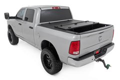 Hard Tri-Fold Flip Up Bed Cover | 6'4" Bed | Ram 1500 (09-18)/2500 (10-24) 