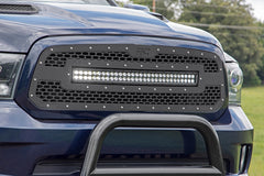 Mesh Grille | 30" Dual Row LED | Black | Ram 1500 2WD/4WD (2013-2018 & Classic)