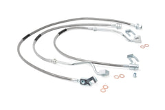 Brake Lines | Stainless | FR & RR | 4-6 Inch Lift | Ford F-250/F-350 Super Duty (99-04)