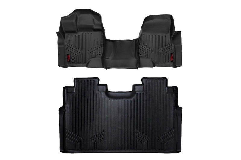 Floor Mats | FR & RR | Over Hump | Ford F-150 (15-24)/F-150 Lightning (22-24)/Raptor (17-24) 