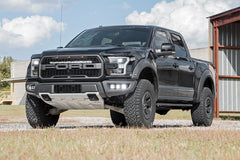 LED Light Kit | Fog Mount | Triple 2" Black Pair | Ford Raptor 4WD (17-20)