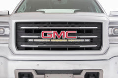 LED Light Kit | Behind Grille Mount | 30" Chrome Single Row | Chevy/GMC 1500 (14-18 & Classic)