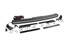 LED Light Kit | Behind Grille Mount | 30" Chrome Single Row | Chevy/GMC 1500 (14-18 & Classic)