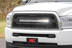 Mesh Grille | 30" Dual Row LED | Black | Ram 2500/3500 2WD/4WD (2013-2018)