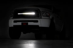 Mesh Grille | 30" Dual Row LED | Black | Ram 2500/3500 2WD/4WD (2013-2018)