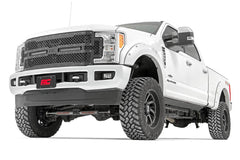 Mesh Grille | 12" Dual Row LED | Black | Ford F-250/F-350 Super Duty (17-19)