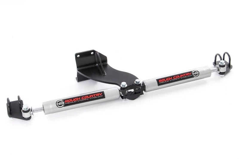 N3 Steering Stabilizer | Dual | 2.5-8 Inch Lift | Ram 2500 (14-24)/3500 (13-24) 