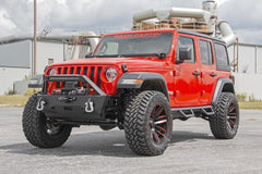 LED Light Kit | Cowl Mount | 50" Black Single Row | Jeep Gladiator JT/Wrangler JL (18-24)