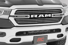 Dual 6in LED Grille Kit | Black Slimline | Ram 1500 2WD/4WD (2019-2024)