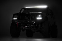 50 Inch Black Series LED Light Bar | Curved | Single Row