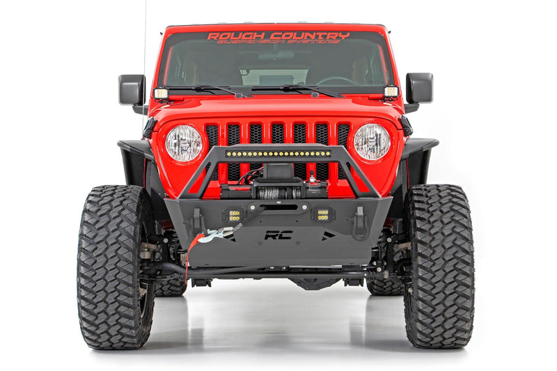 Front Bumper | Stubby | Trail | Jeep Gladiator JT/Wrangler JK & JL/Wrangler Unlimited 