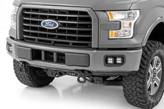 LED Light Kit | Fog Mount | Dual 2" Black Pairs | SAE | Ford F-150 (15-17)