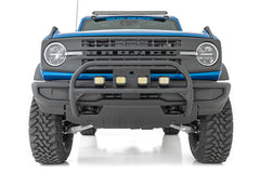 Nudge Bar | 20 Inch BLK DRL Single Row LED | Ford Bronco 4WD (2021-2024)