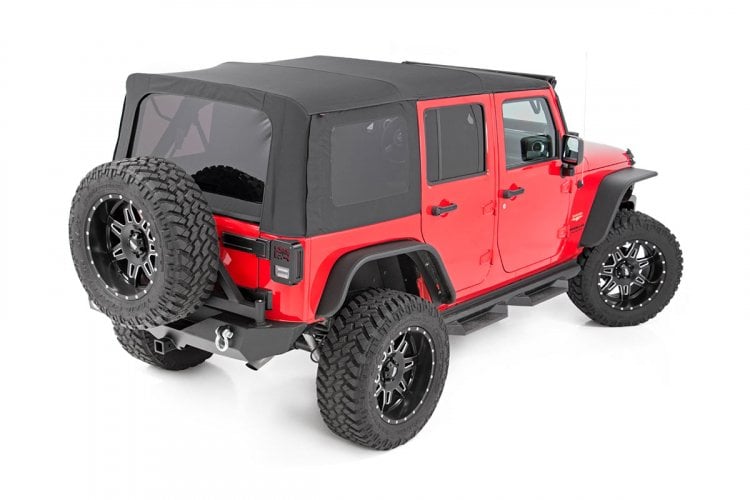 Soft Top | Replacement | Black | 2 Door | Jeep Wrangler JK 4WD (2010-2018)