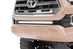 LED Light Kit | Lower Grille Mount | 30" Black Single Row | White DRL | Toyota Tacoma (16-23)