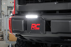 LED Light Kit | License Plate Mount | 8" Single Row Black Series