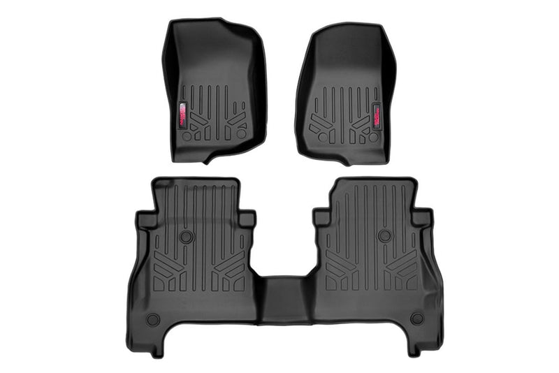 Floor Mats | FR & RR | RR Lockable | Jeep Gladiator JT 4WD (2020-2024)