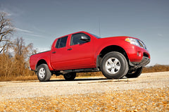 2.5 Inch Leveling Kit | Red Spacers | Nissan Frontier (05-24)/Xterra (05-15) 