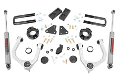 3.5 Inch Lift Kit | N3 | Cast Steel Knuckles | Ford Ranger 4WD (2019-2023)