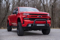 Black LED Bull Bar | Chevy Silverado 1500 2WD/4WD (2019-2022)