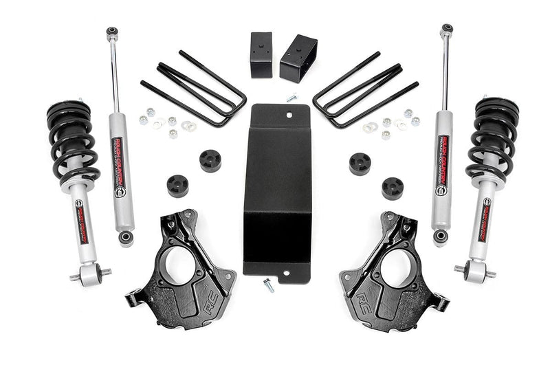 3.5 Inch Lift Kit | Alu/Stamp Steel LCA | N3 Strut | Chevy/GMC 1500 (14-18 & Classic)